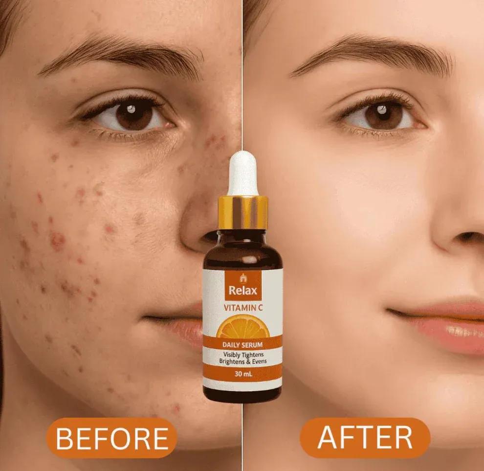 Vitamin C Glow Serum – Brightening & Anti-Aging Formula