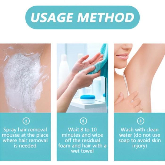 Hair Removal Spray for Women – Painless & Fast